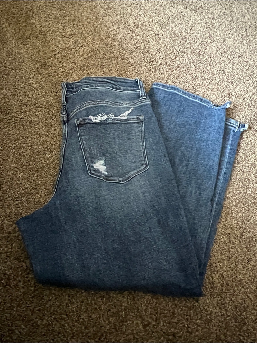 Flying Monkey High Rise Cropped jeans